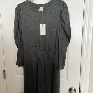 Matilda Jane Gramercy Knot Puff Sleeve Dress, size medium